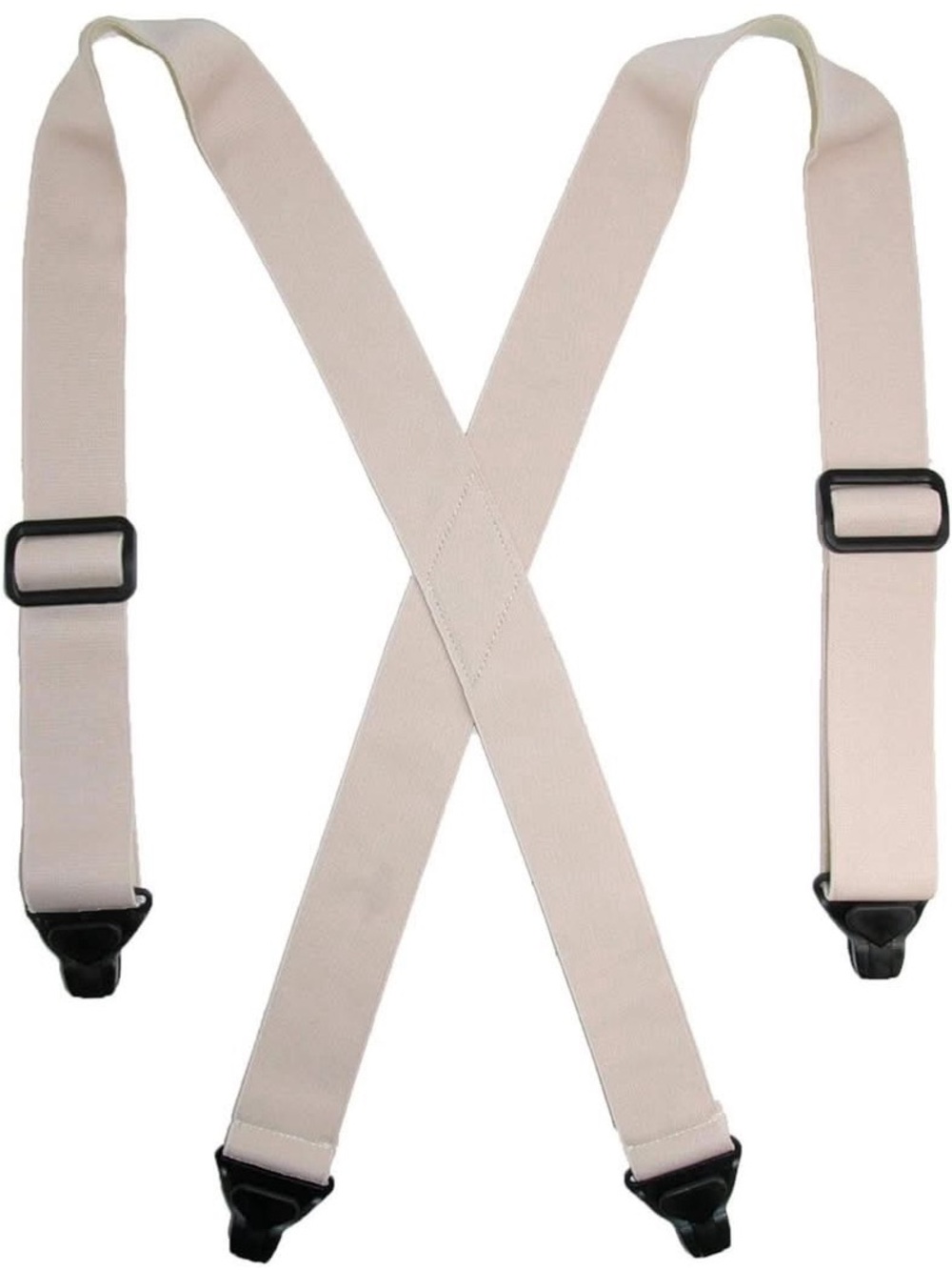 CTM Men's Elastic Undergarment TSA Compliant Suspenders Tall style new!